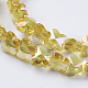 Electroplate Glass Beads Strands GLAA-K026-AB-4