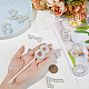 CRASPIRE 10 Sets Number Cake Topper Imitation Pearl Rhinestone 0-9 Number White Birthday Cake Plug in Decorations for Birthday Party Wedding Anniversary Supplies FIND-CP0001-67-3