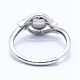 Componenti regolabili 925 anello d'argento sterlina STER-I016-033P-3