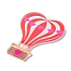 Valentine's Day Opaque Printed Acrylic Pendants for Earrings Making MACR-M037-01A-2
