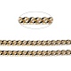 Golden Brass Enamel Curb Chain CHC-H103-07H-G-2
