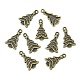Style tibétain pendentifs en alliage d'arbre de Noël X-TIBEP-Q050-08AB-NR-3