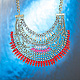 Ожерелья ожерелья из цинкового сплава ожерелья NJEW-BB32388-A-10