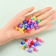 240pcs 9 couleurs perles acryliques MACR-YW0001-71-6