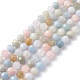 Chapelets de perles en morganite naturelle X-G-S345-10mm-012-3