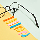 Nbeads 24 пара 24 стиля Нескользящие силиконовые очки держатель для ушных наконечников SIL-NB0001-09-5