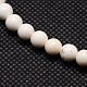 Brins de perles rondes en magnésite naturelle TURQ-L016-01-6mm-2