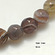 Natural Botswana Agate Beads Strands G-G213-4mm-01-1