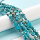Synthetic Imperial Jasper Beads Strands G-K336-03A-2