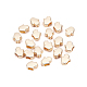 BENECREAT 30PCS 18K Gold Plated Spacer Beads Hamsa Hand Brass Beads for Bracelet Necklace DIY Jewelry Making - 10x8x4mm KK-BC0005-45G-3