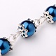 Handarbeit rund Glasperlenketten Perlen für Halsketten Armbänder machen AJEW-JB00056-08-2