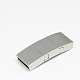 304 cierres magnéticos de acero inoxidable con extremos para pegar STAS-I011-16-1