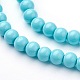Chapelets de perles en verre nacré HY-6D-B60-2