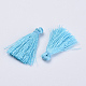 Décorations de pendentif pompon en polyester FIND-S260-B04-3