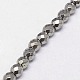 Electroplate Non-magnetic Synthetic Hematite Beads Strands G-J169B-4mm-M-4