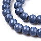 Chapelets de perles en verre peintes DGLA-S071-4mm-B45-2