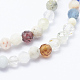 Chapelets de perles en pierres naturelles mélangées X-G-J369-04B-3mm-3
