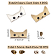 PandaHall Cute Cat Belt Tip with Screw DIY-PH0006-63-4