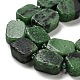 Natural Ruby in Zoisite Beads Strands G-Z043-A06-01-4
