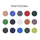 25000PCS 15 Colors 12/0 Grade A Round Glass Seed Beads SEED-JP0011-02-2mm-2