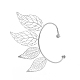 Boucles d'oreilles en laiton&nbsp;PW-WGC6EA4-02-1