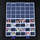 Recipientes rectangulares de almacenamiento de perlas de polipropileno (pp) CON-S043-039A-4