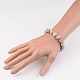 Natural Gemstone Beads Stretch Bracelets BJEW-JB02444-4