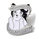 Cartoon Style Cat Enamel Pins JEWB-Q041-02B-1