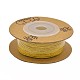Eco-Friendly Dyed Shiny Round Metallic String Thread Polyester Cords OCOR-L003-M-2