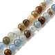 Нити из натурального голубого кальцита G-H312-C02-6mm-2