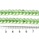 Chapelets de perles en verre transparent drawbench GLAD-Q012-6mm-05-2