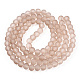 Chapelets de perles en verre transparent GLAA-S031-8mm-26-A-2