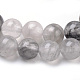 Chapelets de perle en quartz nuageux naturel G-Q462-68-8mm-2