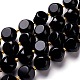 Perles en obsidienne naturelle G-M367-08D-1