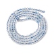Природные Аквамарин бисер нитей&nbsp;G-F509-02-2mm-5