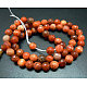 Natural Fire Crackle Agate Beads Strands G-G213-10mm-06-1
