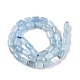 Природные Аквамарин бисер нитей G-G980-35-3