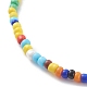 Perles de rocaille de verre étirer bracelets BJEW-JB06120-05-3