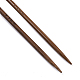 Doppelspitzstricknadeln aus Bambus (dpns) TOOL-R047-3.5mm-03-3