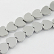 Non-magnetic Synthetic Hematite Beads Strands G-Q883-4x4mm-6-2