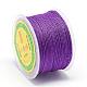 ナイロン糸  ミラノコード/ツイストコード  暗紫色  1.5~2mm  約54.68ヤード（50m）/ロール NWIR-R039-675-1