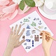 CRASPIRE Travel Clear Stamps Trip Traffic Silicone Clear Stamp Seals Vintage Transparent Silicone Stamps for Birthday Cards Making DIY Scrapbooking Journal Photo Album Decoration DIY-WH0439-0017-4