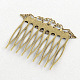 Iron Hair Comb Findings X-MAK-S012-FT002-9AB-2
