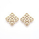 Подвески из латуни KK-T074-55G-1