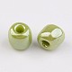 DIY Craft Beads 8/0 undurchsichtige Farben glänzten runde Glasperlen X-SEED-A012-3mm-124-2