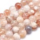 Chapelets de perles en agate naturelle de fleurs de cerisier X-G-I213-23-8mm-1