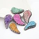 Wing Dyed Natural Druzy Agate Big Pendants G-I139-01M-1