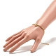 304 Stainless Steel Figaro Chain Bracelet with Toggie Clasp for Women BJEW-JB07690-3