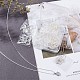 Изготовление тонкого ожерелья из латунной коробочки Benecreat NJEW-BC0001-03S-6