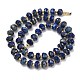 Natürlicher Lapislazuli Perlenstränge&nbsp;G-L642-J08-02-4